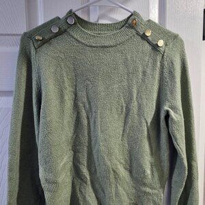 H&M Women's Green Wool Sweater